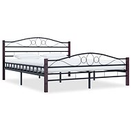 Bed frame black metal 200x200 cm - Bed