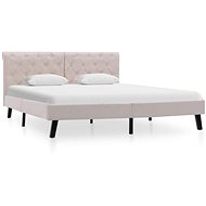 Bed frame light only textile 140x200 cm - Bed Frame