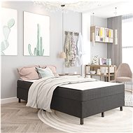 Bed frame gray textile 120x200 cm - Bed Frame