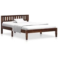 Bed frame solid mangrove wood 120 cm - Bed Frame