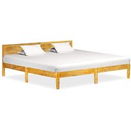 Bed frame solid mango wood 200 cm - Bed Frame