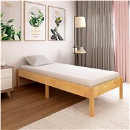 Bed frame solid oak wood 100x200 cm - Bed Frame