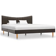 Bed frame anthracite faux leather 140x200 cm - Bed Frame