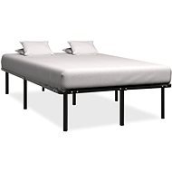 Rám postele čierny kov 160 × 200 cm, 284682 - Rám postele