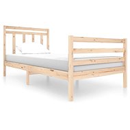 Rám postele masivní dřevo 100 × 200 cm, 3100644 - Postel