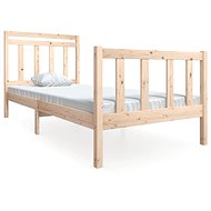 Rám postele masivní dřevo 90 × 200 cm, 3100704 - Postel