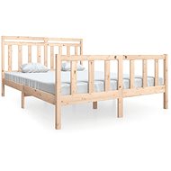 Rám postele masivní dřevo 150 × 200 cm King Size, 3100963 - Rám postele
