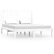 Rám postele bílý masivní borovice 120 × 190 cm Small Double, 3100994 - Rám postele