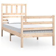 Rám postele masivní dřevo 75 × 190 cm Small Single, 3101048 - Rám postele