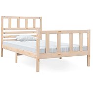 Rám postele masivní dřevo 90 × 190 cm Single, 3101118 - Rám postele