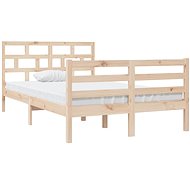Rám postele masivní borovice 120 × 200 cm, 3101278 - Postel