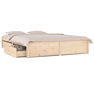 Rám postele se zásuvkami 135 × 190 cm Double, 3103498 - Rám postele
