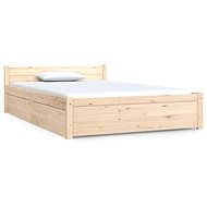 Rám postele se zásuvkami 120 × 190 cm Small Double, 3103539 - Rám postele