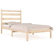 Rám postele masivní borovice 90 × 200 cm, 3103633 - Bed