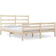 Rám postele masivní borovice 135 × 190 cm Double, 3103688 - Rám postele