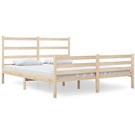 Rám postele masivní borovice 150 × 200 cm King Size, 3103718 - Rám postele