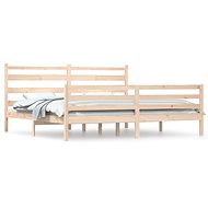 Rám postele masivní borovice 200 × 200 cm, 3103733 - Postel