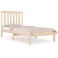 Rám postele masívna borovica 90 × 200 cm, 3103828 - Rám postele