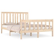Rám postele masivní borovice 135 × 190 cm Double, 3103883 - Rám postele
