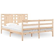 Rám postele masivní borovice 135 × 190 cm Double, 3104258 - Rám postele