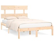 Rám postele masivní dřevo 120 × 200 cm, 3104668 - Postel
