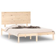 Rám postele masivní dřevo 135 × 190 cm Double, 3104778 - Rám postele