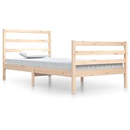 Rám postele masivní borovice 100 × 200 cm, 3104996 - Postel