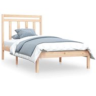 Rám postele masivní dřevo 100 × 200 cm, 3105240 - Postel