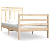 Rám postele masivní dřevo 75 × 190 cm Small Single, 3105275 - Rám postele