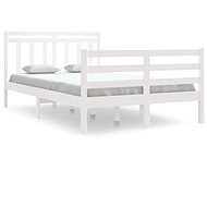 Rám postele bílý masivní dřevo 120 × 190 cm Small Double, 3105286 - Rám postele