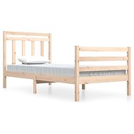 Rám postele masivní dřevo 100 × 200 cm, 3105305 - Postel