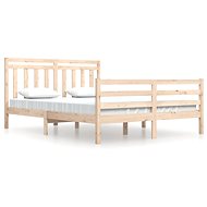 Rám postele masivní dřevo 160 × 200 cm, 3105325 - Postel