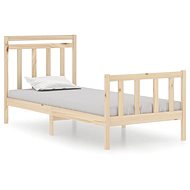 Rám postele masivní dřevo 75 × 190 cm Small Single, 3105340 - Rám postele