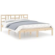 Rám postele masivní dřevo 140 × 200 cm, 3105405 - Postel