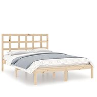 Rám postele masivní dřevo 200 × 200 cm, 3105490 - Postel