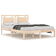 Rám postele masivní dřevo 140 × 200 cm, 3105535 - Postel