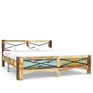 Bed frame solid recycled wood 140x200 cm - Bed