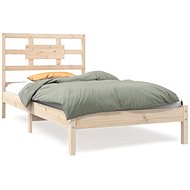 Rám postele masivní dřevo 90 × 200 cm, 3105650 - Postel