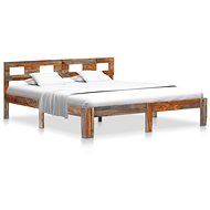 Bed frame solid sheesham wood 140x200 cm - Bed