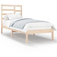 Rám postele masivní dřevo 90 × 200 cm, 3105780 - Postel
