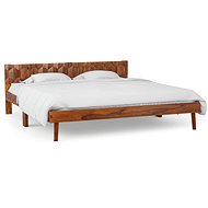 Bed frame solid sheesham wood 180x200 cm - Bed Frame