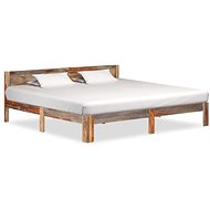 Bed frame solid sheesham wood 200x200 cm - Bed Frame