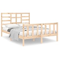 Rám postele masivní dřevo 135 × 190 cm Double, 3105900 - Rám postele
