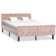 Bed frame pink velvet 120x200 cm - Bed Frame