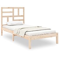 Rám postele masivní dřevo 90 × 200 cm, 3105935 - Postel
