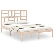 Rám postele masivní dřevo 140 × 200 cm, 3105950 - Postel