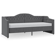 SHUMEE válenda s USB 90 × 200 cm, tmavě šedá, 337184 - Postel
