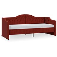 SHUMEE válenda s USB 90 × 200 cm, vínová, 337186 - Postel