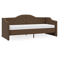 SHUMEE válenda s USB 90 × 200 cm, tmavě hnědá, 337188 - Postel