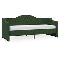SHUMEE válenda s USB 90 × 200 cm, tmavě zelená, 337189 - Postel